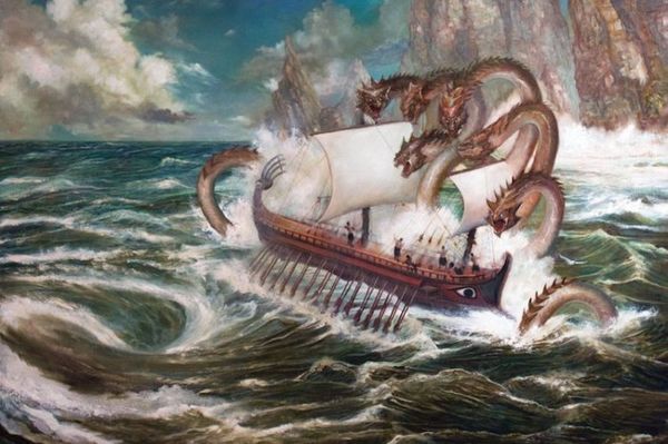 Between the devil and the deep blue sea